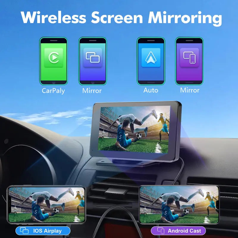 7 inch Drive Smarter with Smart Wireless Touchscreen Display & Instant GPS Navigation