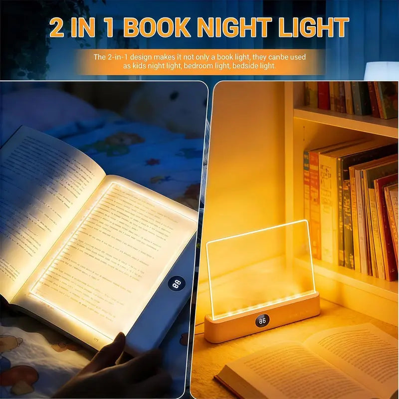 Rechargeable Full-Page Reading Light