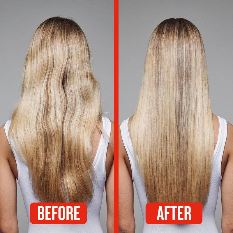 Salon-Quality Straightening with Argan Oil & Keratin Care