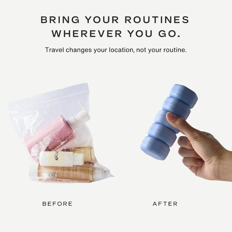 Ultra-Leakproof Magnetic Travel Capsules: Effortless & Space-Saving Packing