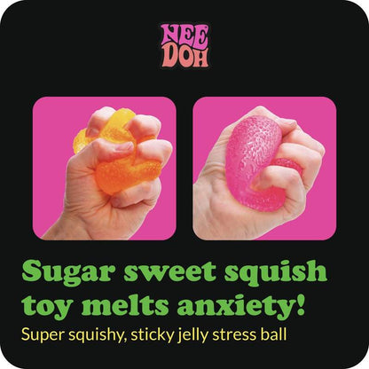 Ultra-Squishy Textured Stress Relief Gumdrop Ball