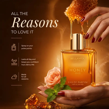 Long-Lasting Honey Oud Luxury Eau De Parfum