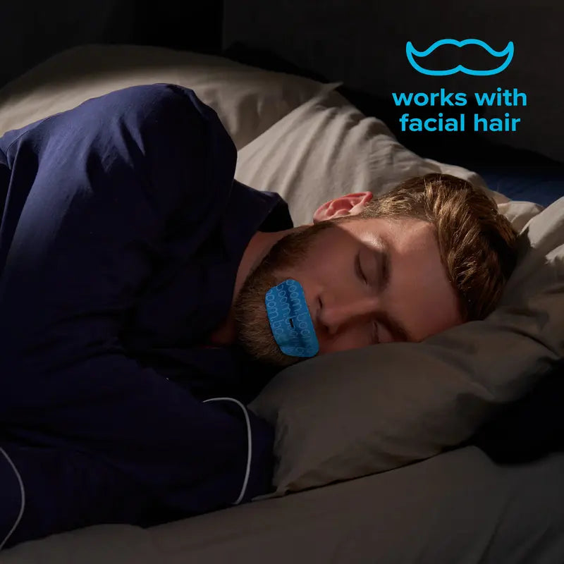 Sleep Deeper & Breathe Better with Gentle Nasal Breathing Tape