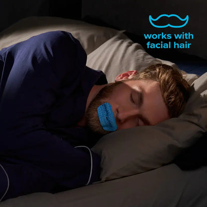 Sleep Deeper & Breathe Better with Gentle Nasal Breathing Tape