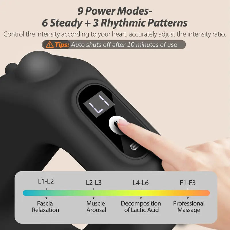 Deep Tissue Fascia Ring Massager with Hands-Free Belt