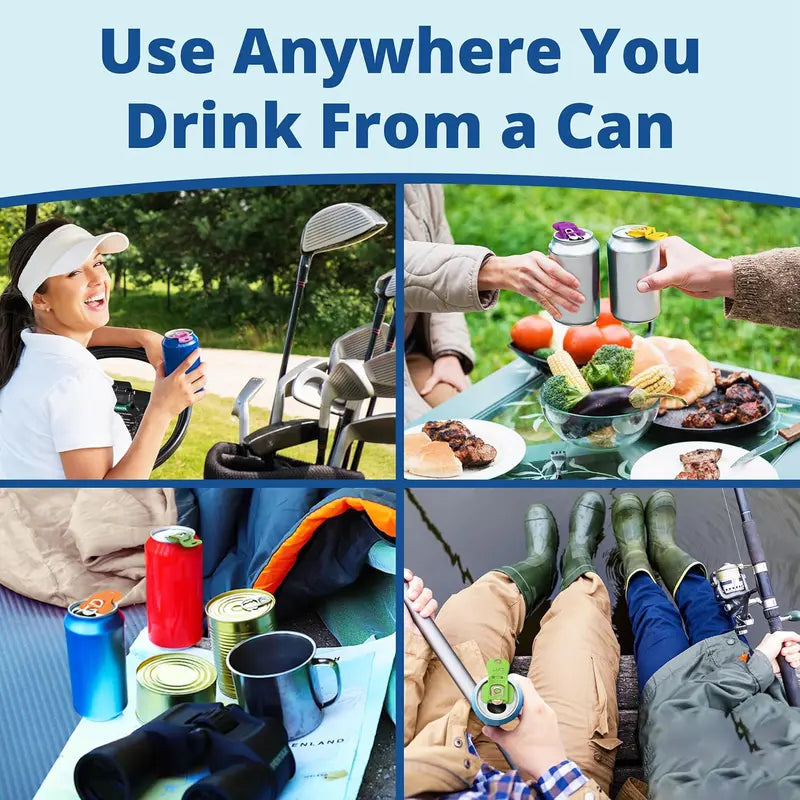 Easy-Open Can Protector & Anti-Bug Beverage Barricade