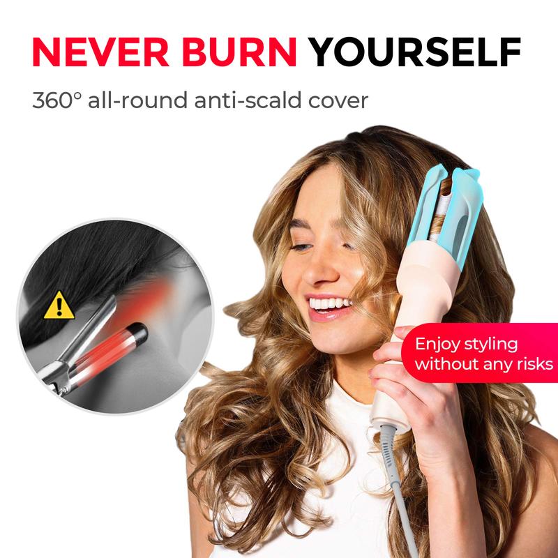 Effortless Automatic Rotating Hair Curler for Salon Bouncy Curls