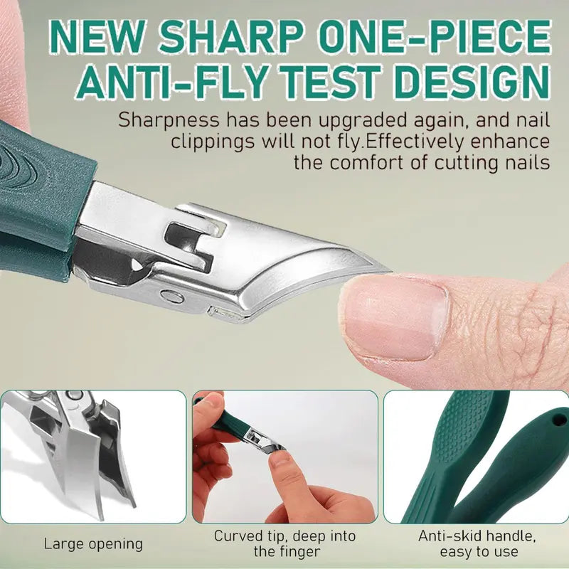 Precision Angled Clipper Kit for Thick & Ingrown Toenails