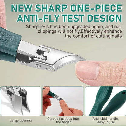 Precision Angled Clipper Kit for Thick & Ingrown Toenails