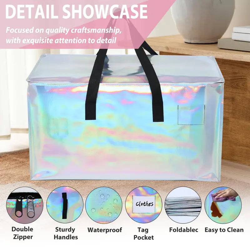 Heavy-Duty Waterproof Moving & Storage Totes