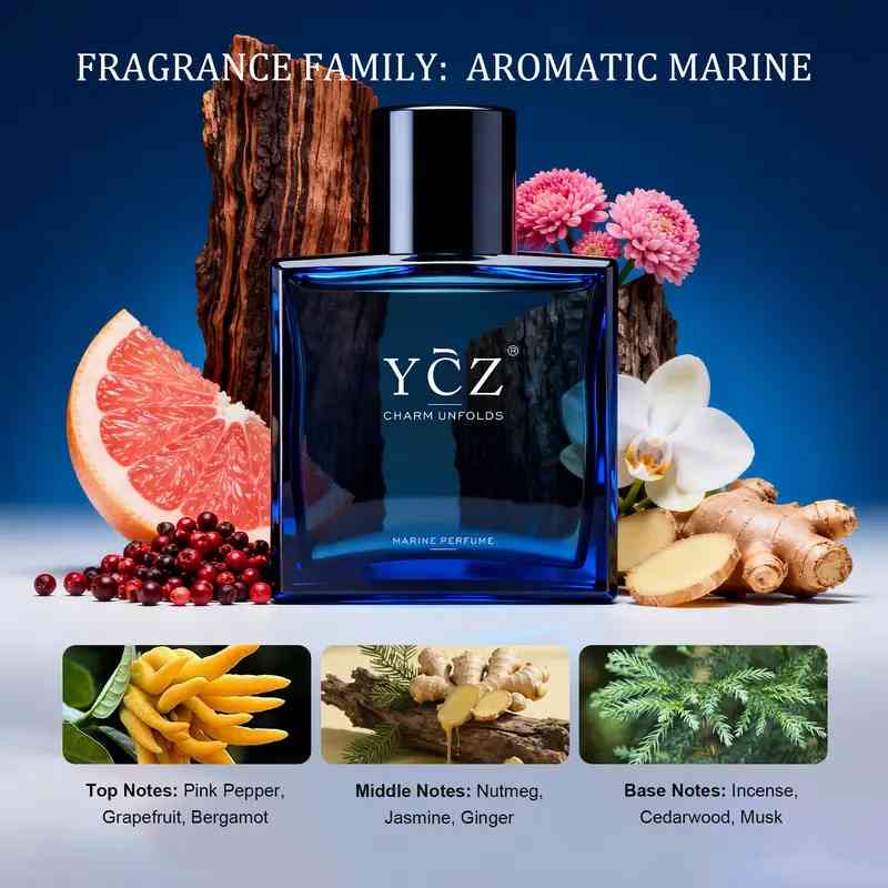 Captivating Long-Lasting Fresh Marine Eau De Parfum