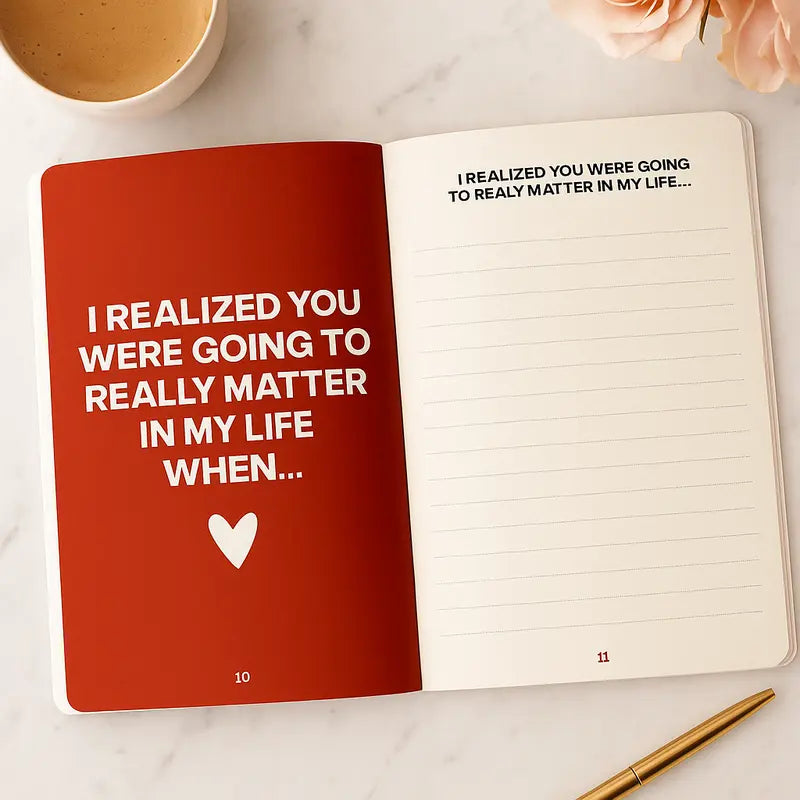 The Ultimate Guided Love Journal to Capture Every Special Memory & Reason You Belong Together