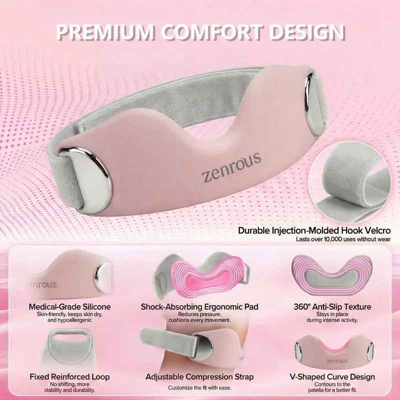 Minimalist Patellar Tendon Strap for Instant Knee Pain Relief & Shock Absorption