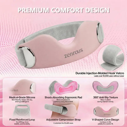 Minimalist Patellar Tendon Strap for Instant Knee Pain Relief & Shock Absorption