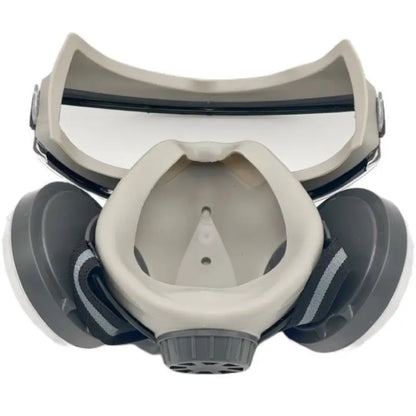 Dual-Filter Anti-Dust Respirator & Wide-Vision Safety Goggles Set