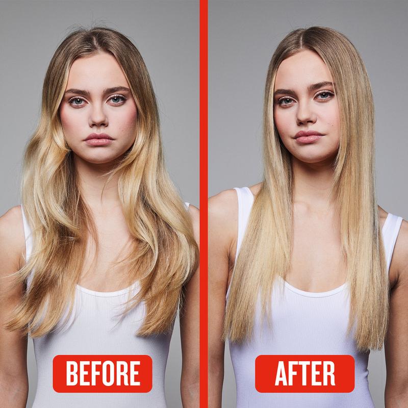 Salon-Quality Straightening with Argan Oil & Keratin Care