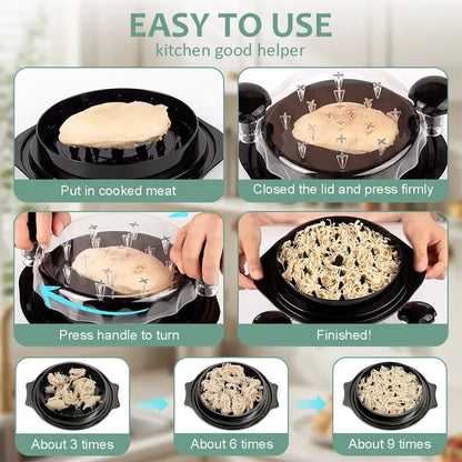 Quick-Twist Chicken & Meat Shredder