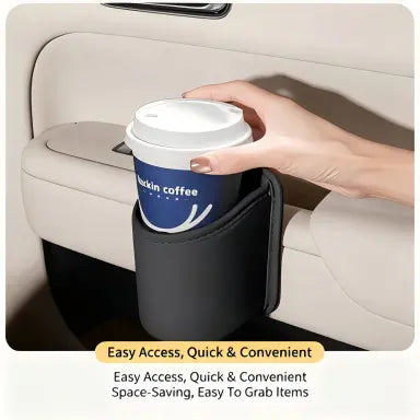 Universal Leather Car Vent & Backseat Storage Pocket