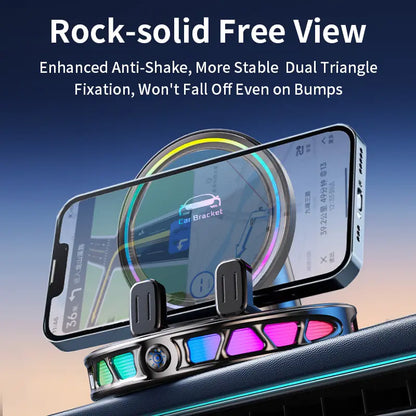 Fast Wireless Charging 360° Rotating Car Mount