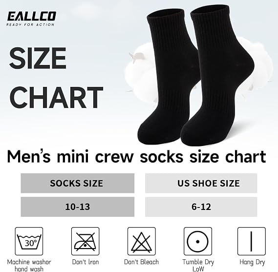 Ultimate All-Day Arch Support Athletic Crew Socks