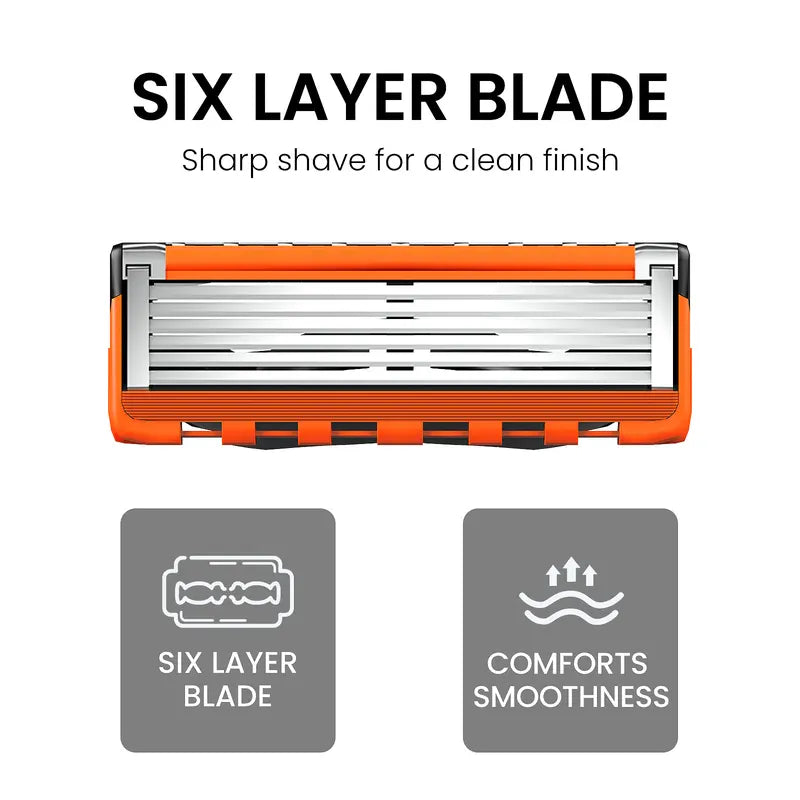 Ultra-Smooth 6-Layer Razor Kit