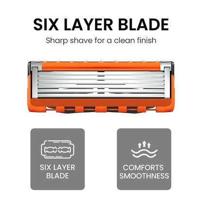 Ultra-Smooth 6-Layer Razor Kit