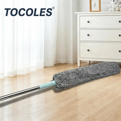 Flexible Gap Dusting Wand with Telescopic Extension Pole