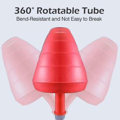 High-Pressure Air Drain Blaster: Blast Stubborn Pipe Clogs in One Push