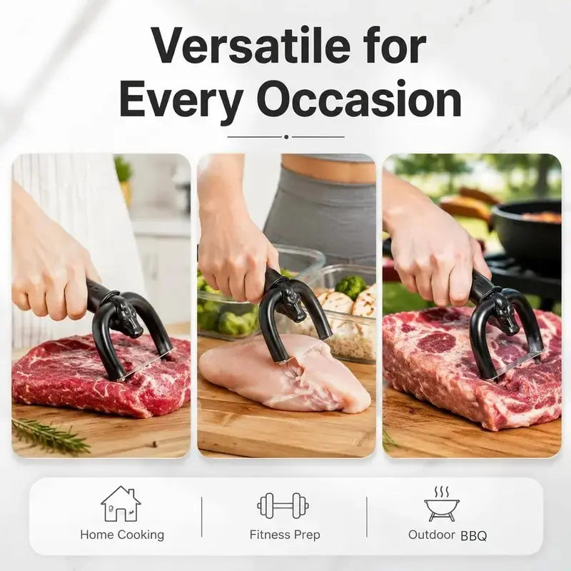 Ultra-Sharp Meat Slicer Peeler for Effortless Paper-Thin Slices