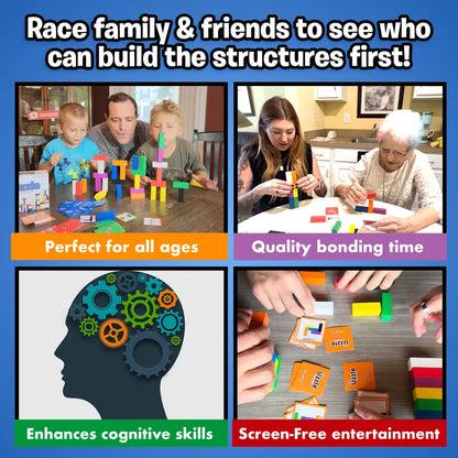 3D Wooden Block Stacking & Pattern Matching Family Strategy Game