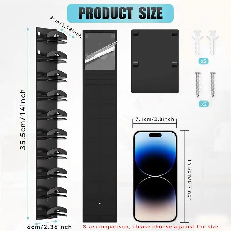 Wall-Mounted Baseball Cap Organizer – Keep Caps In Shape & Instantly Accessible