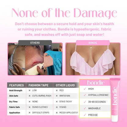 Invisible All-Day Body & Clothing Adhesive Spray-Free Hold