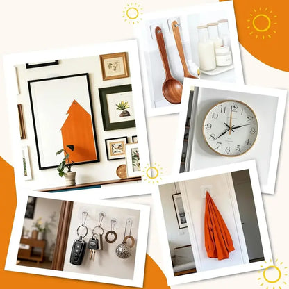 Heavy-Duty Adhesive Screw Nails – Damage-Free Wall Hanging