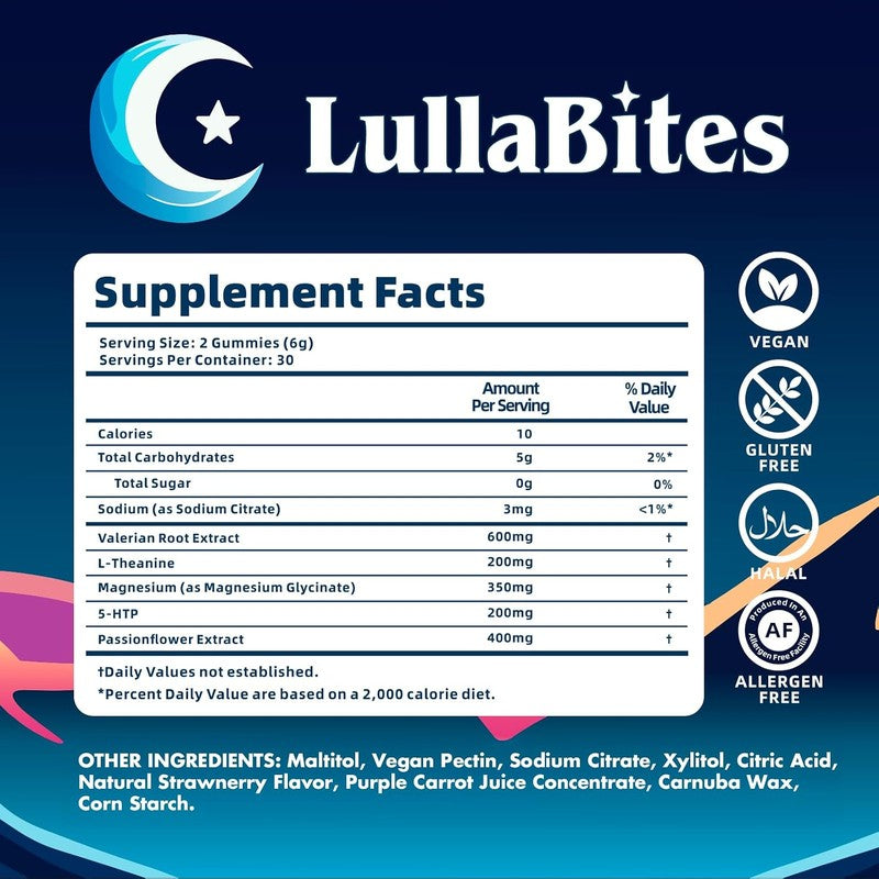 Natural Melatonin-Free Sleep Gummies – Wake Up Refreshed, No Morning Grogginess!