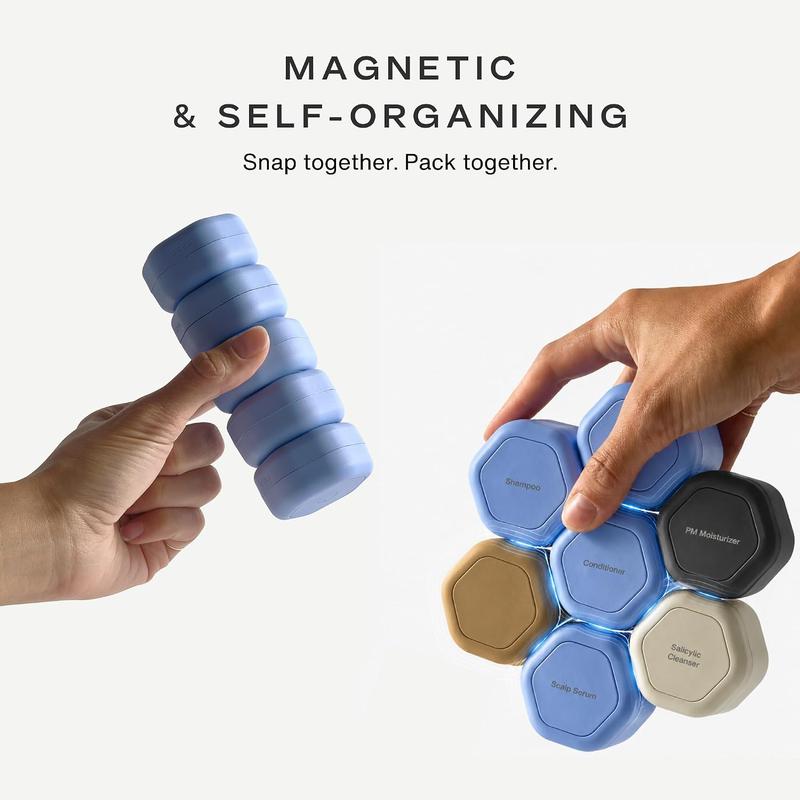 Ultra-Leakproof Magnetic Travel Capsules: Effortless & Space-Saving Packing