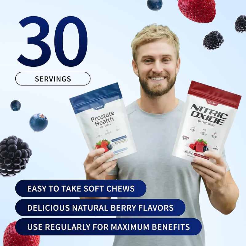 Doctor-Formulated Men's Health & Vitality Soft Chews