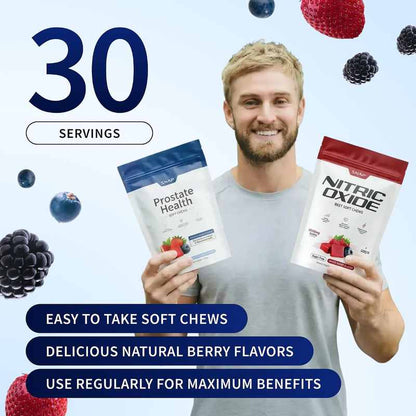 Doctor-Formulated Men's Health & Vitality Soft Chews