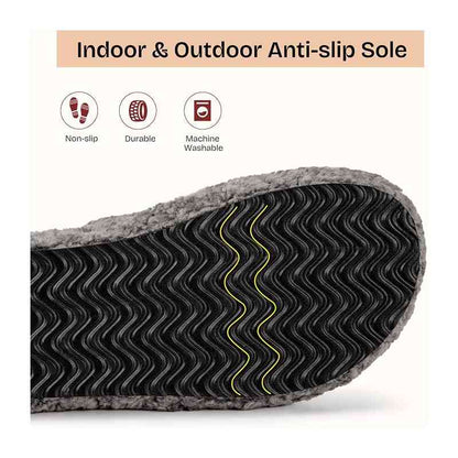 Ultra-Soft Cloud Memory Foam House & Outdoor Slippers