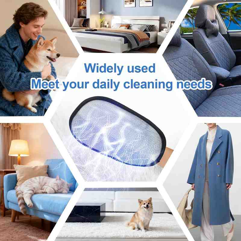 Effortless Electrostatic Pet Hair Remover Mitts – Instant Clean with Every Swipe