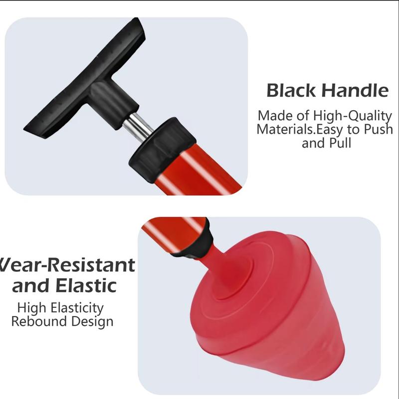 High-Pressure Air Drain Blaster: Blast Stubborn Pipe Clogs in One Push