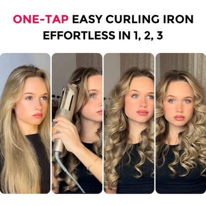 Automatic Air-Rotating Curler for Effortless Salon-Grade Waves