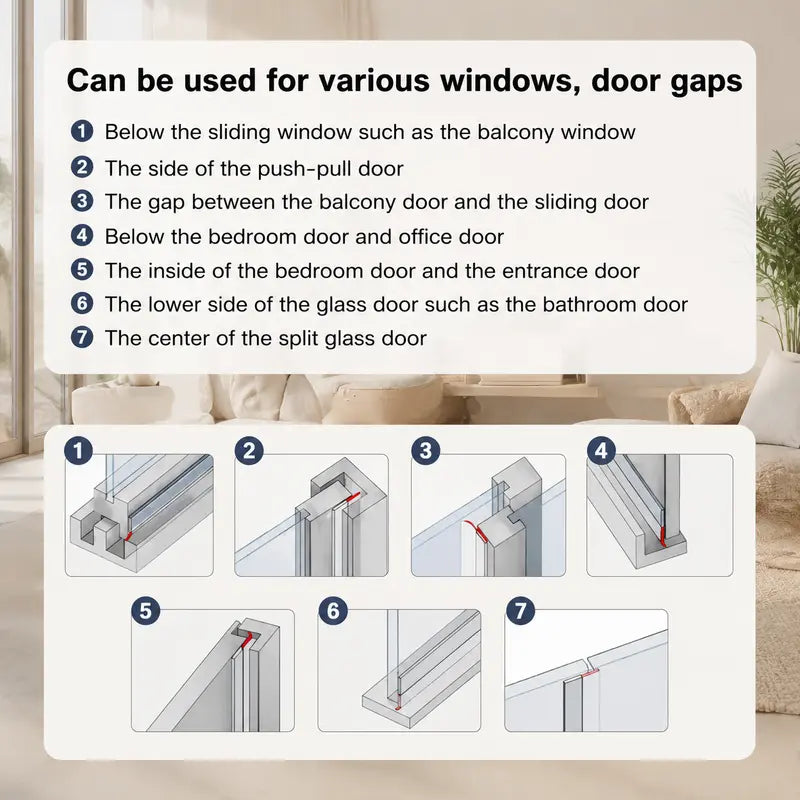 Block Out Drafts, Noise & Pests Instantly