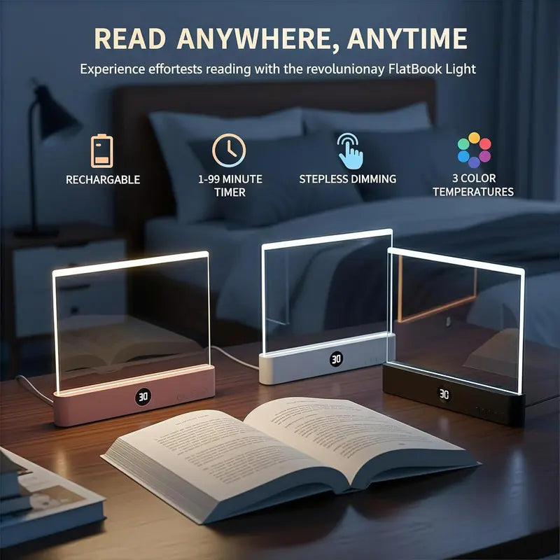 Rechargeable Full-Page Reading Light