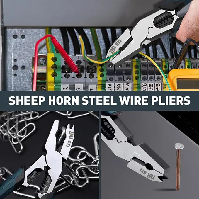 Multi-Function Wire Stripping & Cutting Pliers