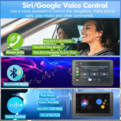 7 inch Drive Smarter with Smart Wireless Touchscreen Display & Instant GPS Navigation