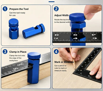 Precision Tall Stair Gauges for Framing Square