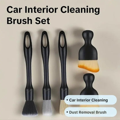 Precision Auto Detailing Brushes for Scratch-Free Interior & Exterior Cleaning