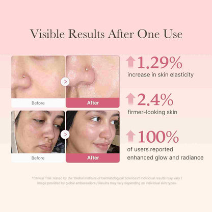Get Instant Glass Skin Glow With Deep Collagen Plumping Jelly Cream