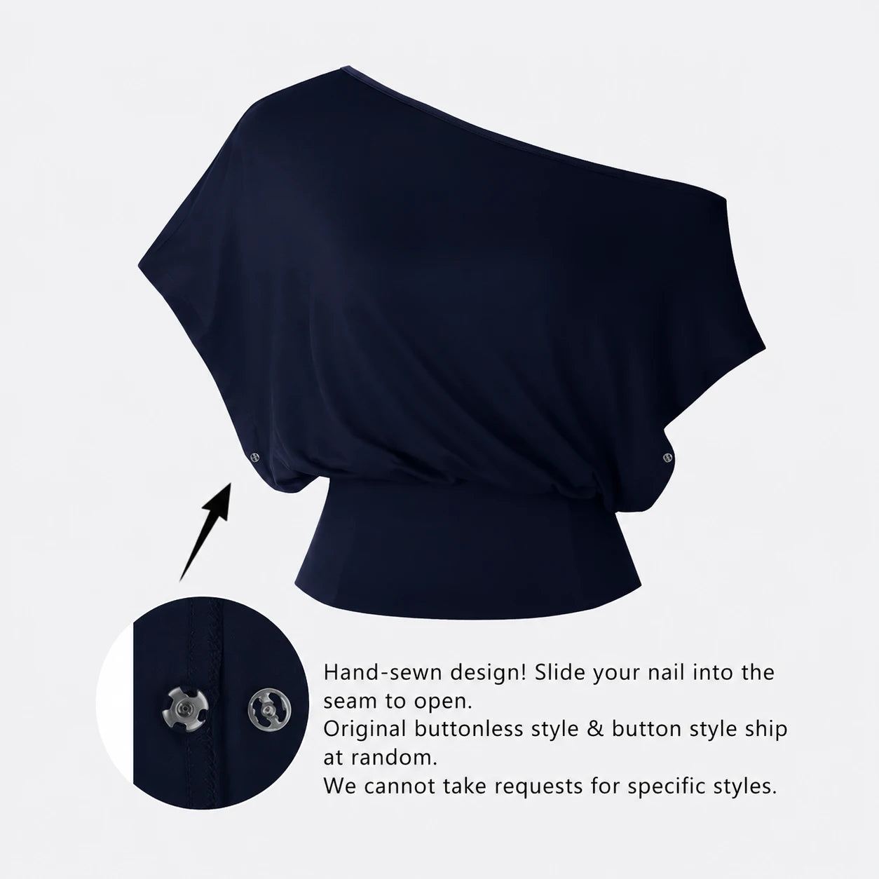 Effortless Chic Off-Shoulder Batwing Top — Silky Soft & Tummy-Slimming Fit