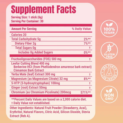 Boost Metabolism & Burn Fat Fast With Natural Berberine Cutting Drink Mix